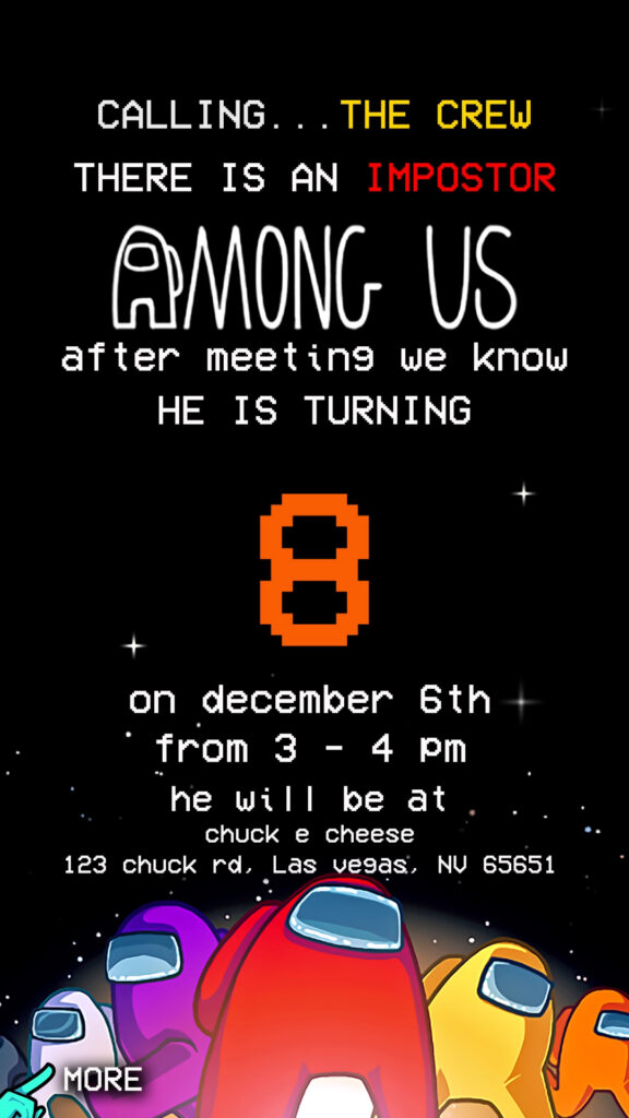 Among Us Birthday