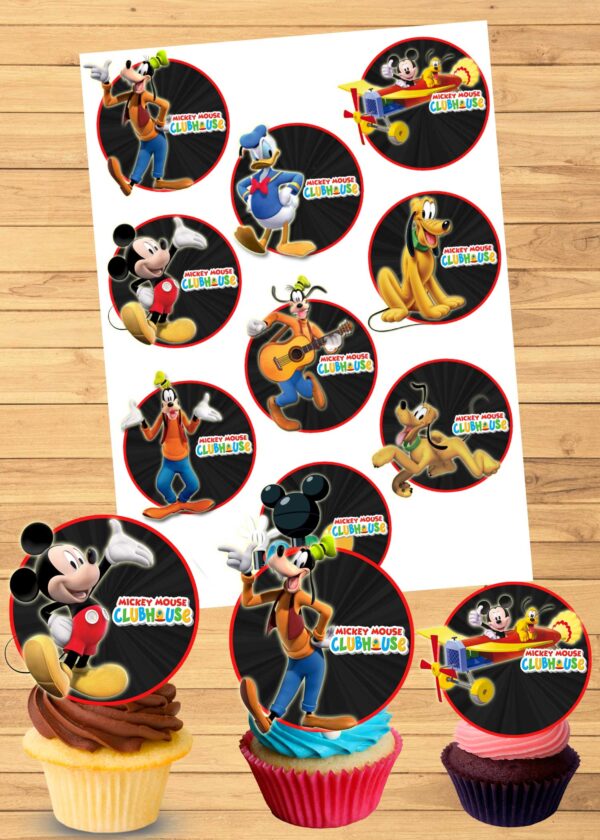 Free 9 Mickey Toppers