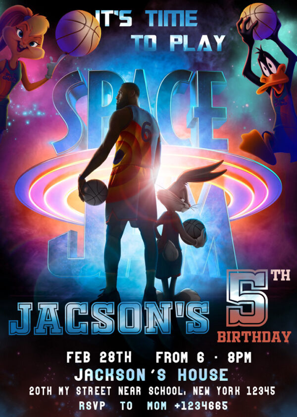 Space Jam Birthday