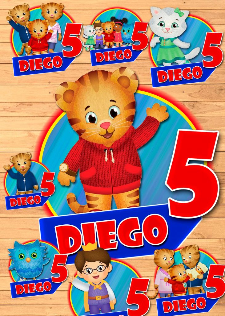 8 Daniel Tiger Birthday Centerpieces - oscarsitosroom 8-daniel-tiger-birthday-centerpieces-oscarsitosroom