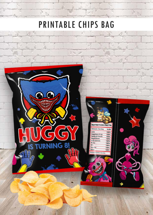 Huggy Wuggy Chips Bag