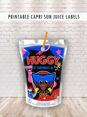 Capri Sun Juice Labels mockup