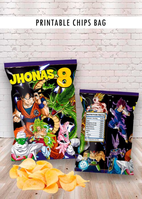 Dragon Ball Chips Bag