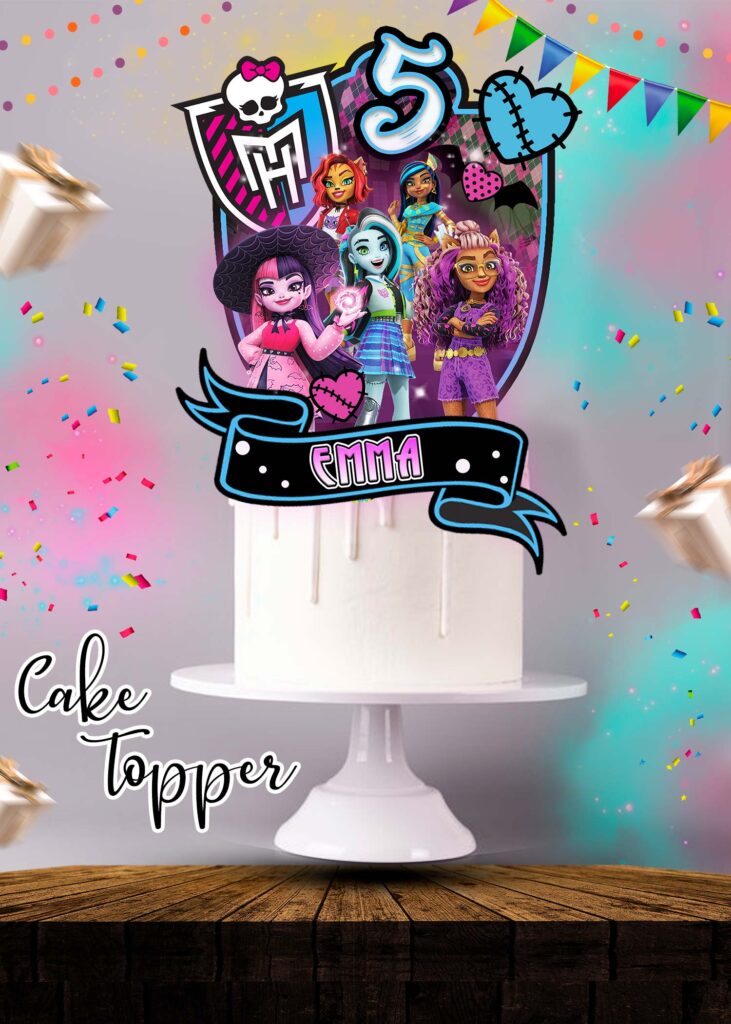 Monster High Cake Topper