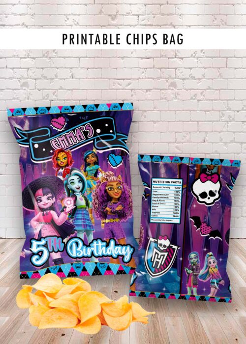 Monster High Chips Bag